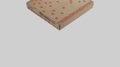 3D model Pizza Box model VR / AR / low-poly
