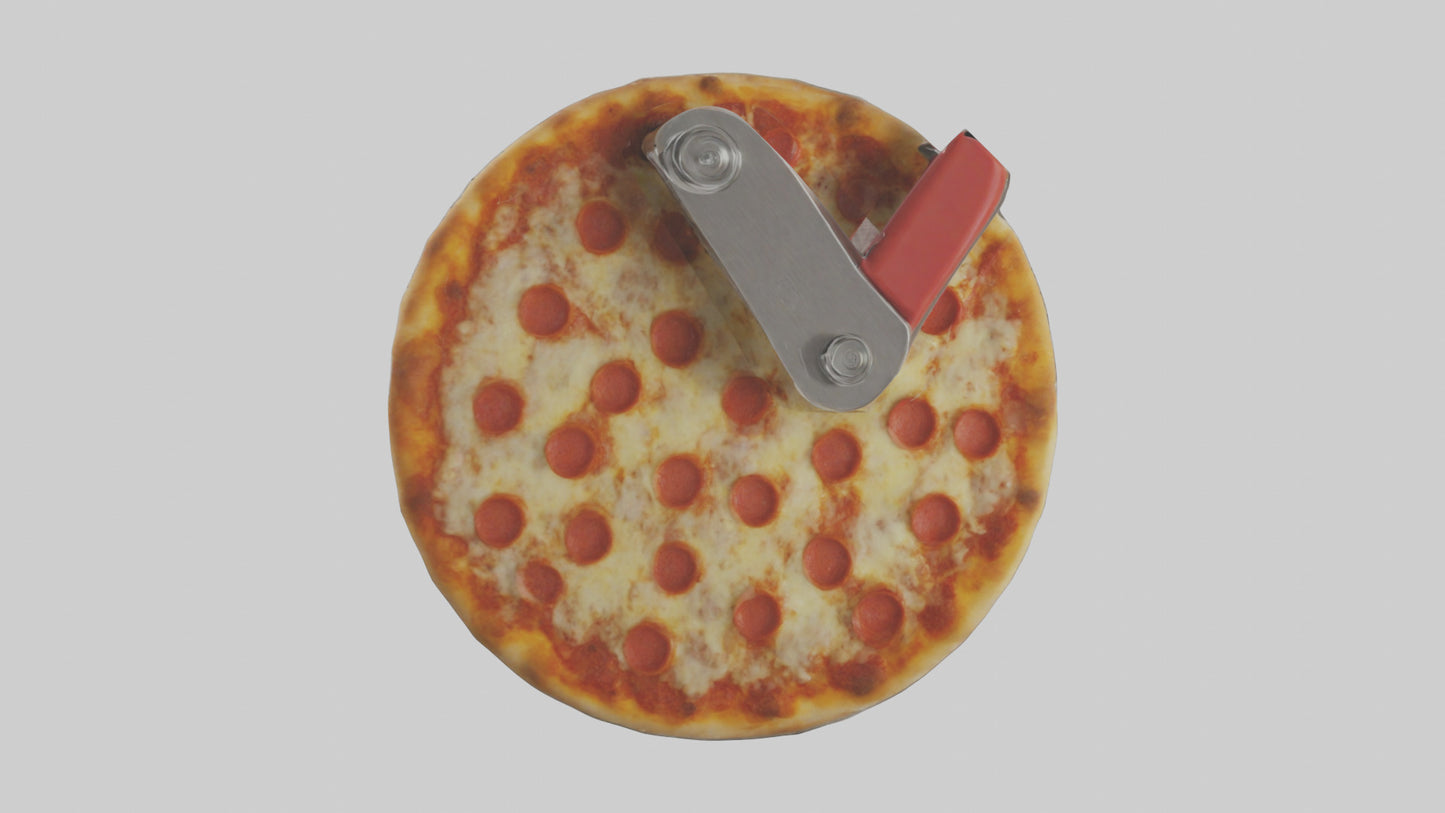 3D model Pizza Cutter model 2 VR / AR / low-poly