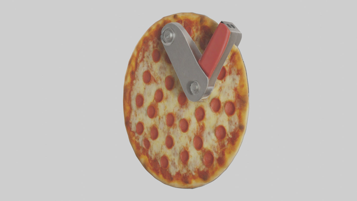 3D model Pizza Cutter model 2 VR / AR / low-poly