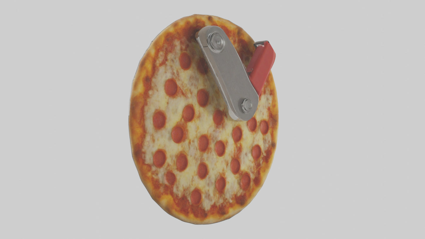 3D model Pizza Cutter model 2 VR / AR / low-poly