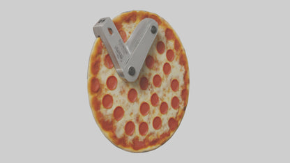 3D model Pizza Cutter model 2 VR / AR / low-poly