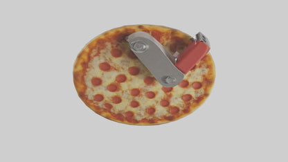 3D model Pizza Cutter model 2 VR / AR / low-poly