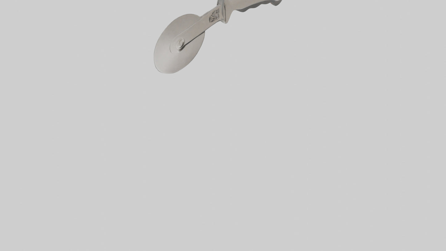 Pizza cutter model VR / AR / low-poly