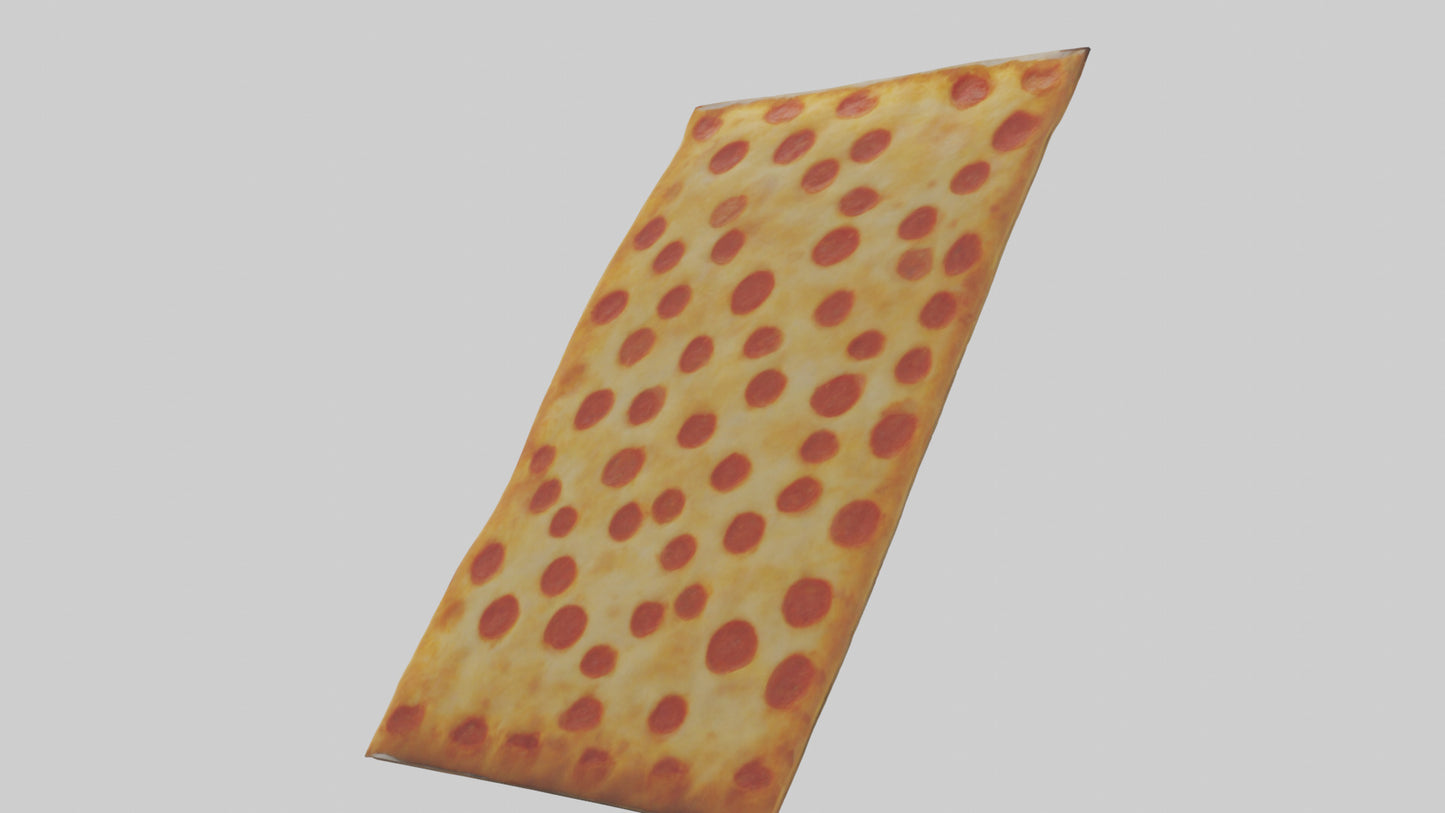 3D model Pizza Roll Pack model VR / AR / low-poly