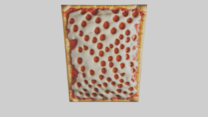 3D model Pizza Roll Pack model VR / AR / low-poly
