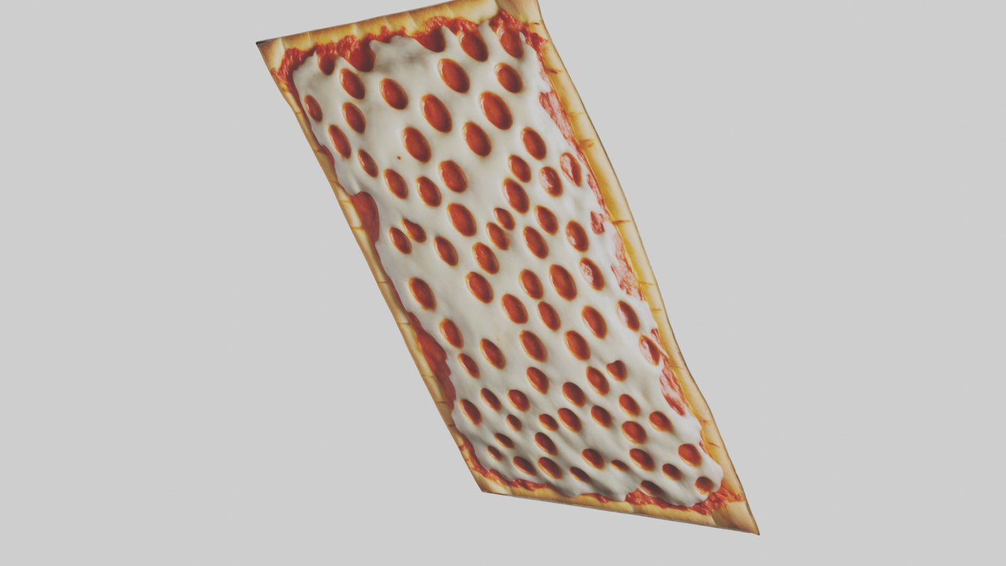 3D model Pizza Roll Pack model VR / AR / low-poly