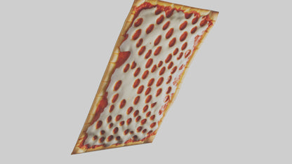 3D model Pizza Roll Pack model VR / AR / low-poly