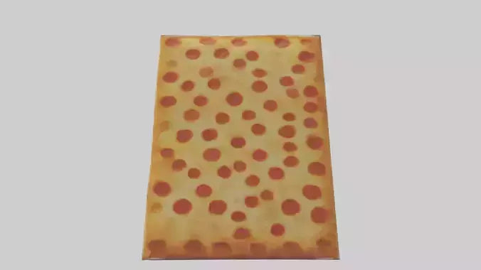 3D model Pizza Roll Pack model VR / AR / low-poly