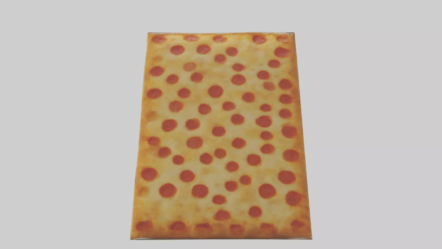 3D model Pizza Roll Pack model VR / AR / low-poly