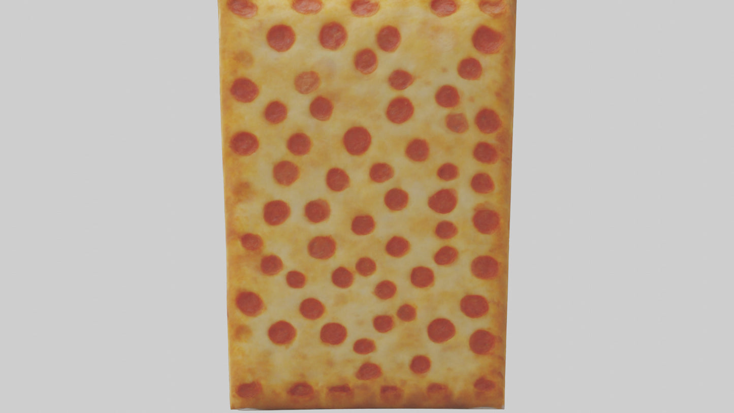 3D model Pizza Roll Pack model VR / AR / low-poly