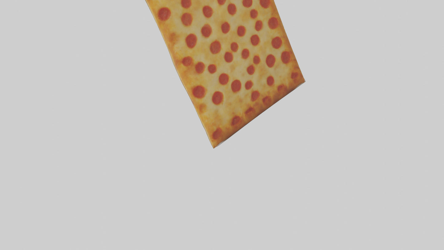 3D model Pizza Roll Pack model VR / AR / low-poly