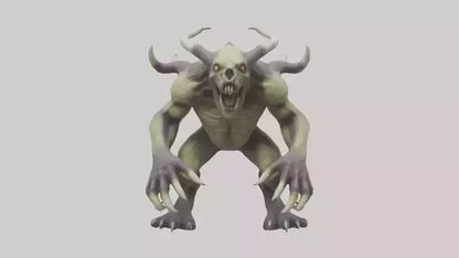3D model Plague Beast model VR / AR / low-poly