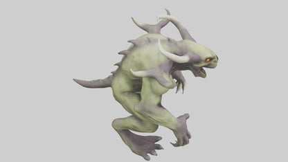 3D model Plague Beast model VR / AR / low-poly