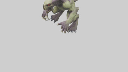 3D model Plague Beast model VR / AR / low-poly