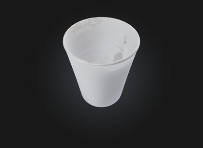 3D model plastic cup model VR / AR / low-poly