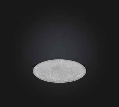 3D model Plate VR / AR / low-poly