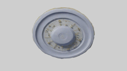 3D model Plate model VR / AR / low-poly