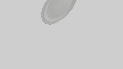 3D model Plate model VR / AR / low-poly