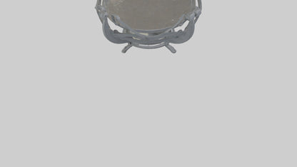 3D model Plate Stand model VR / AR / low-poly