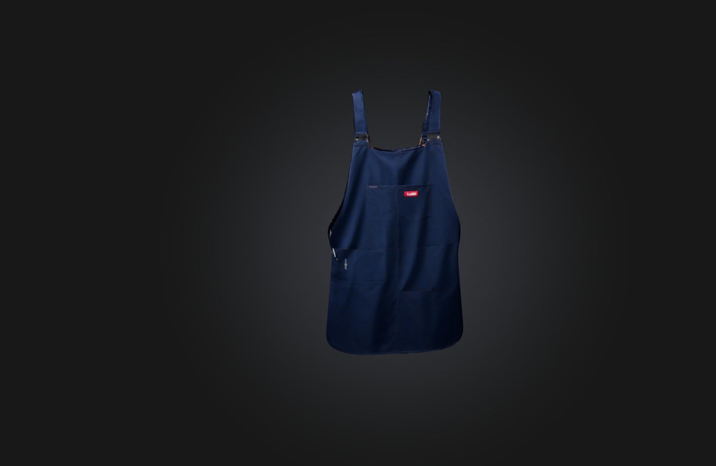 3D model plumber apron VR / AR / low-poly