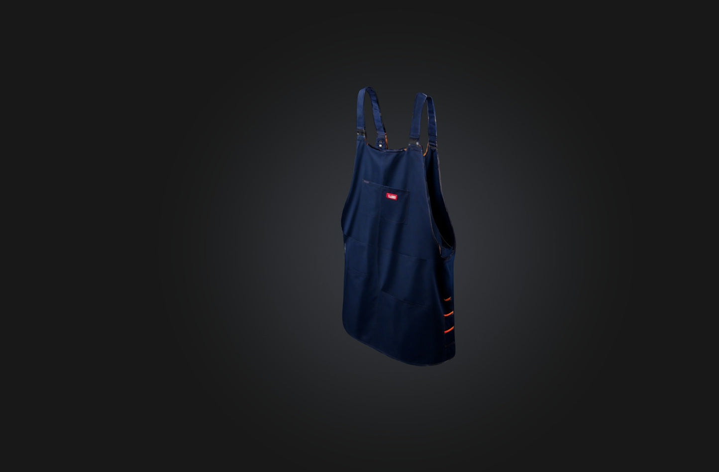 3D model plumber apron VR / AR / low-poly