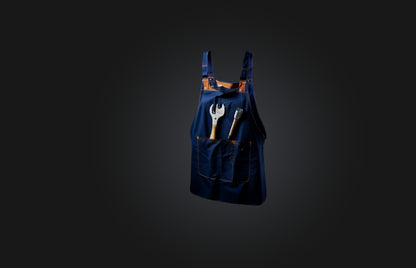 3D model plumber apron VR / AR / low-poly