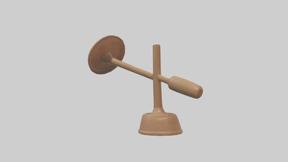 3D model Plunger model VR / AR / low-poly