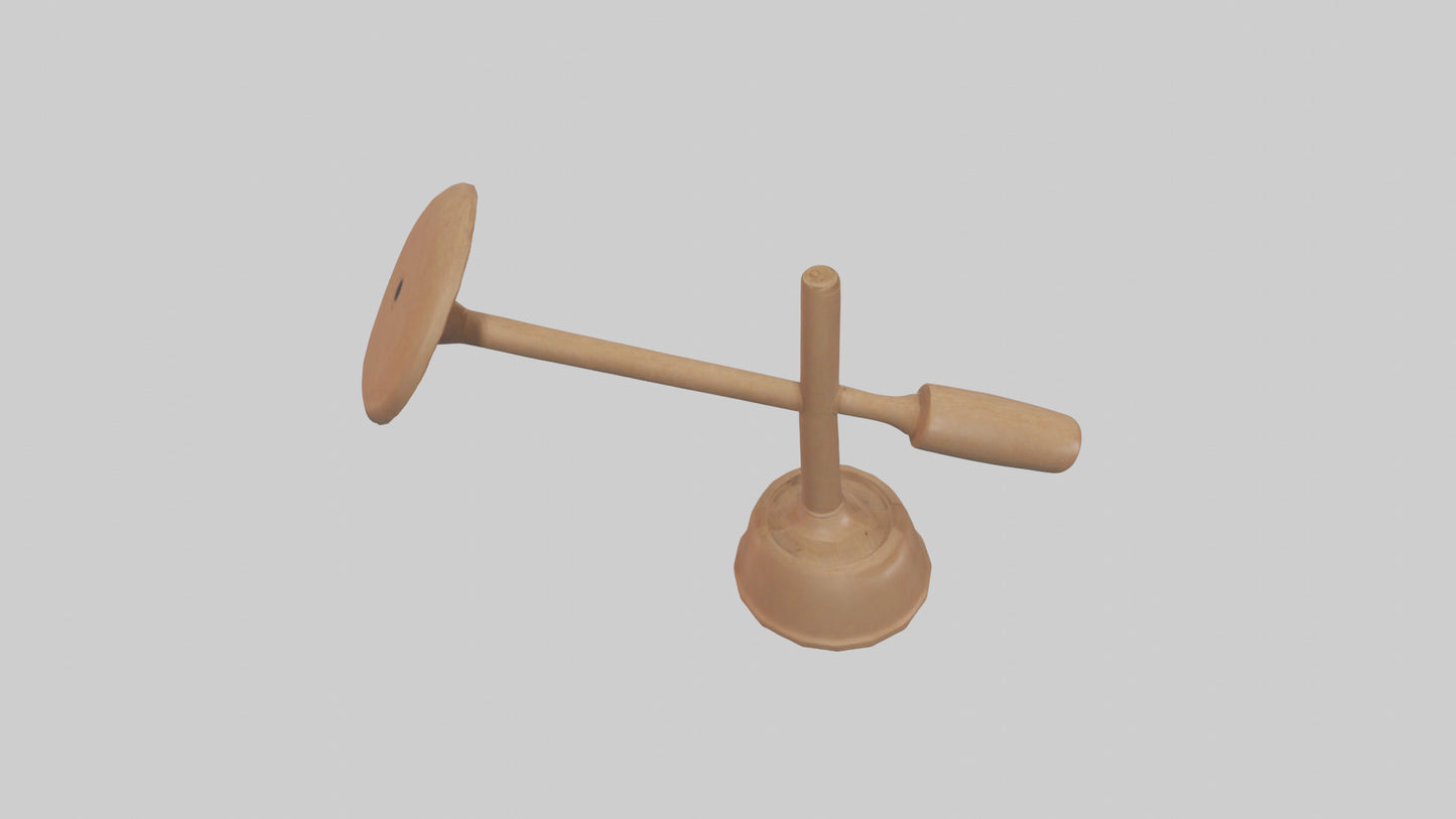 3D model Plunger model VR / AR / low-poly