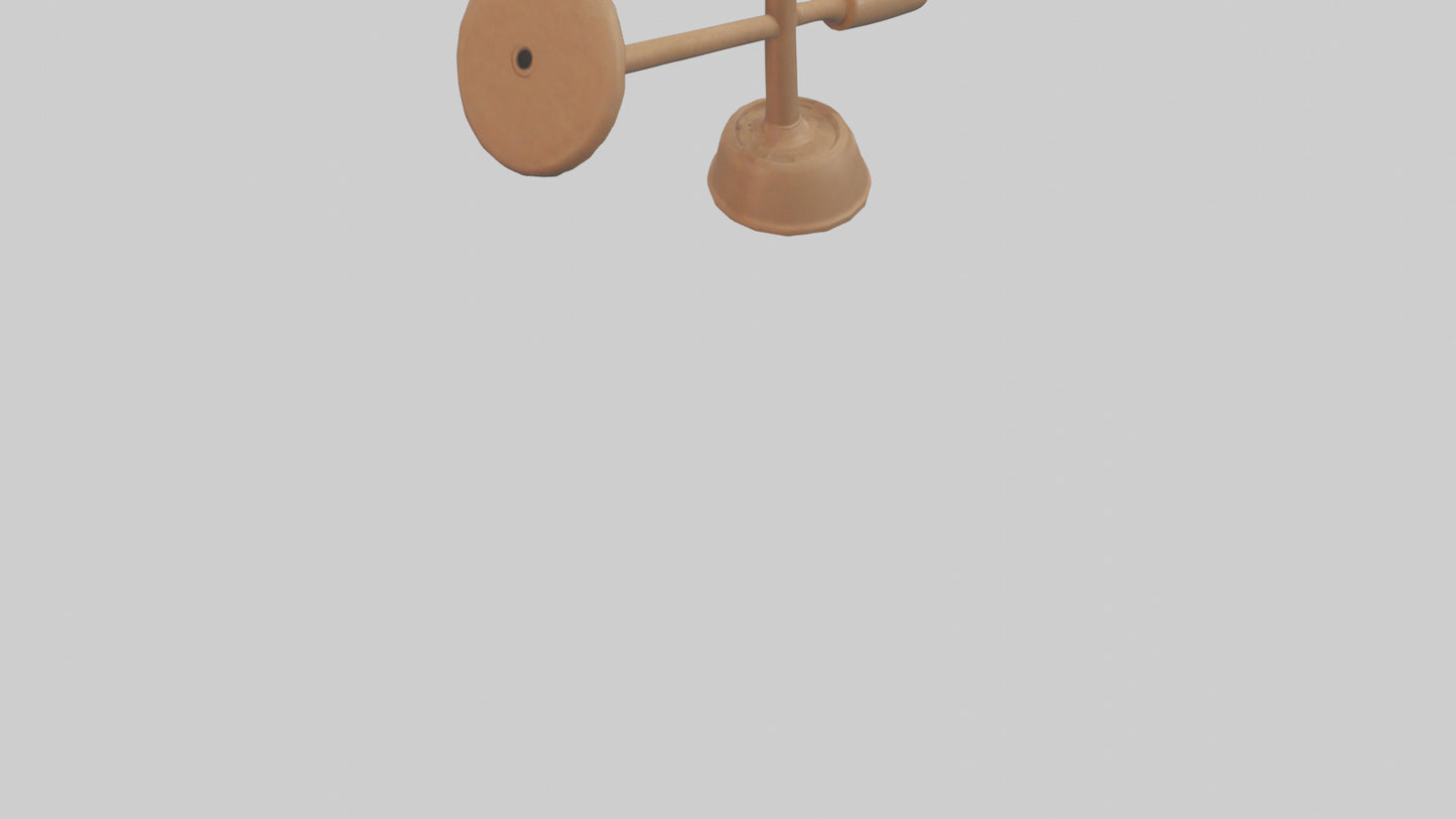 3D model Plunger model VR / AR / low-poly