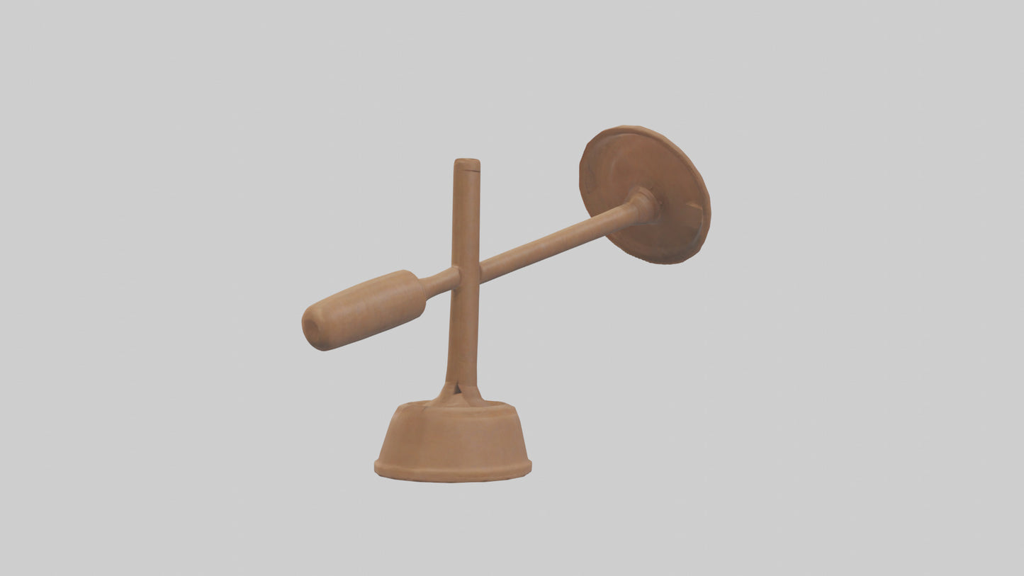 3D model Plunger model VR / AR / low-poly