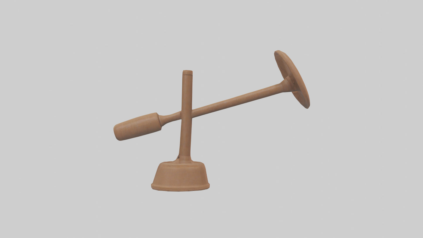 3D model Plunger model VR / AR / low-poly