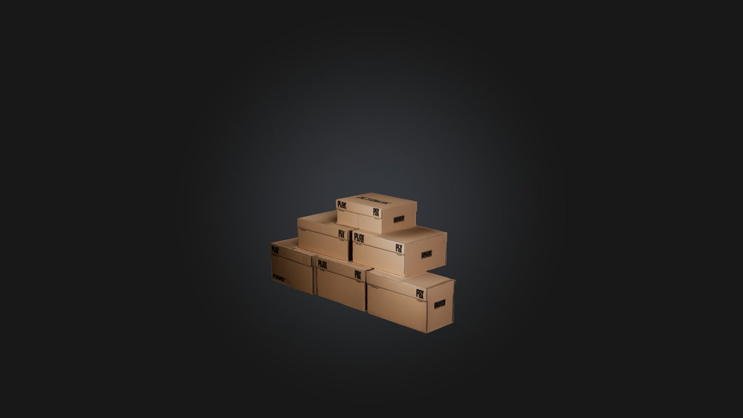 3D model Plyo Box Set VR / AR / low-poly