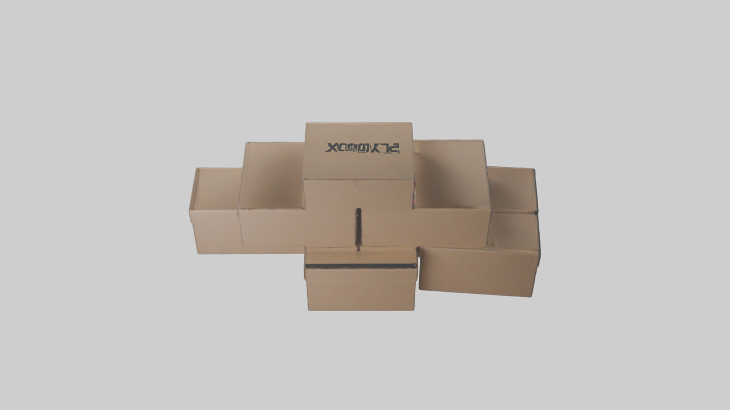 3D model Plyo Box Set VR / AR / low-poly