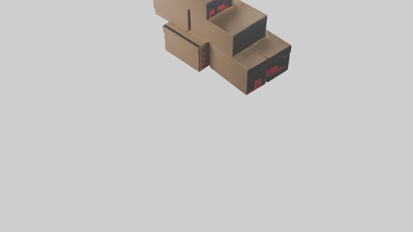 3D model Plyo Box Set VR / AR / low-poly