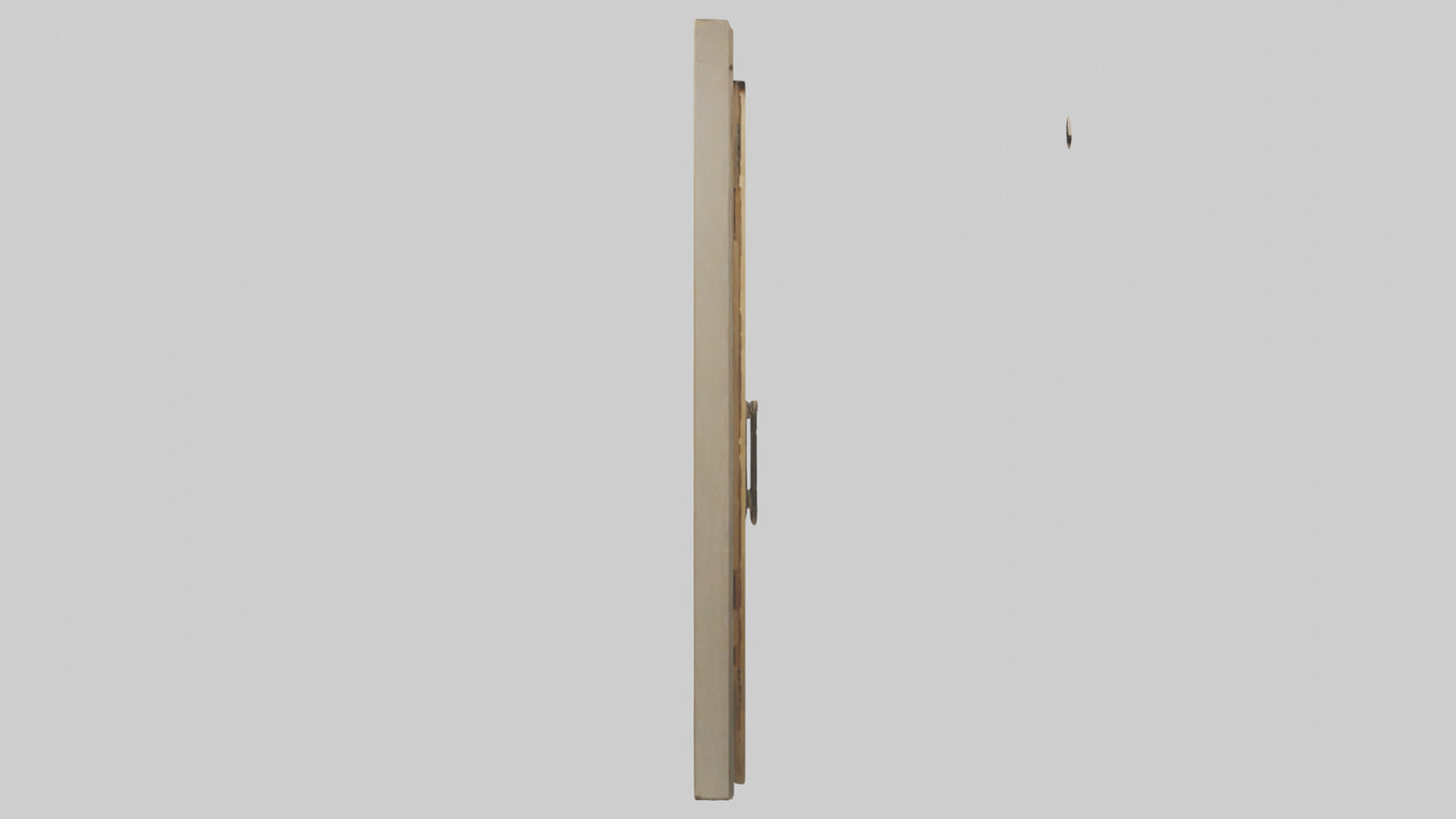 3D model Pocket door model VR / AR / low-poly