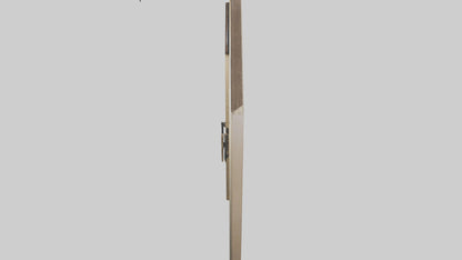 3D model Pocket door model VR / AR / low-poly
