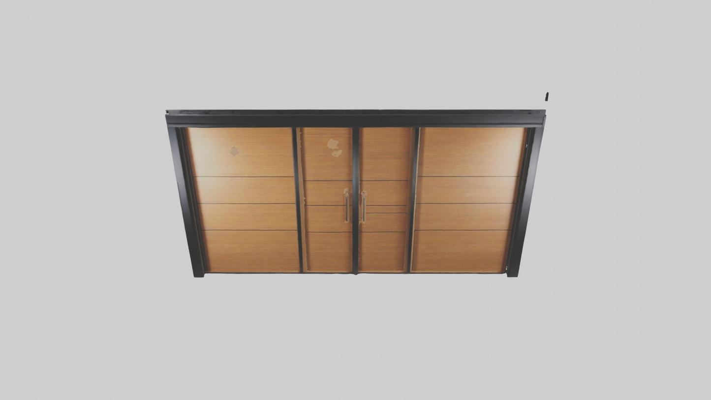 3D model Pocket sliding door model VR / AR / low-poly