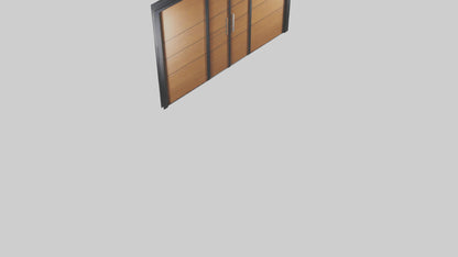 3D model Pocket sliding door model VR / AR / low-poly
