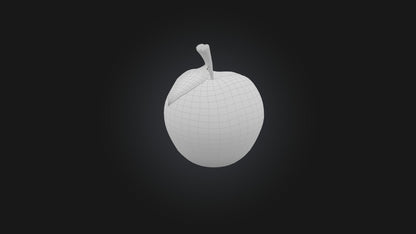 3D model Poisoned Apple VR / AR / low-poly