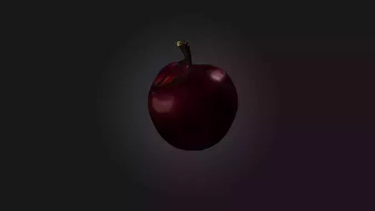 3D model Poisoned Apple VR / AR / low-poly