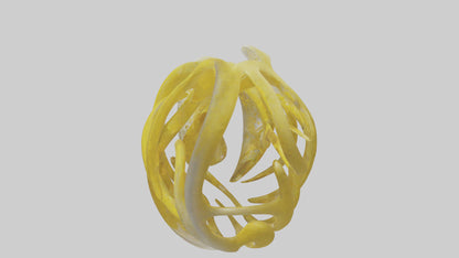 Pollen Flow Sculpture model VR / AR / low-poly