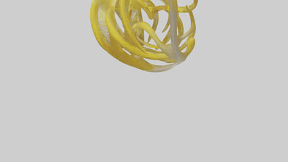 Pollen Flow Sculpture model VR / AR / low-poly