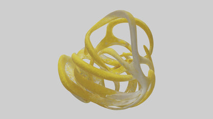 Pollen Flow Sculpture model VR / AR / low-poly