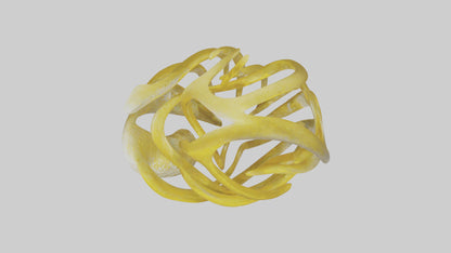 Pollen Flow Sculpture model VR / AR / low-poly