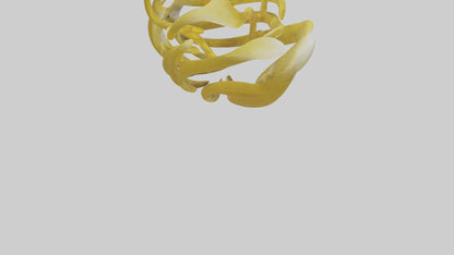 Pollen Flow Sculpture model VR / AR / low-poly