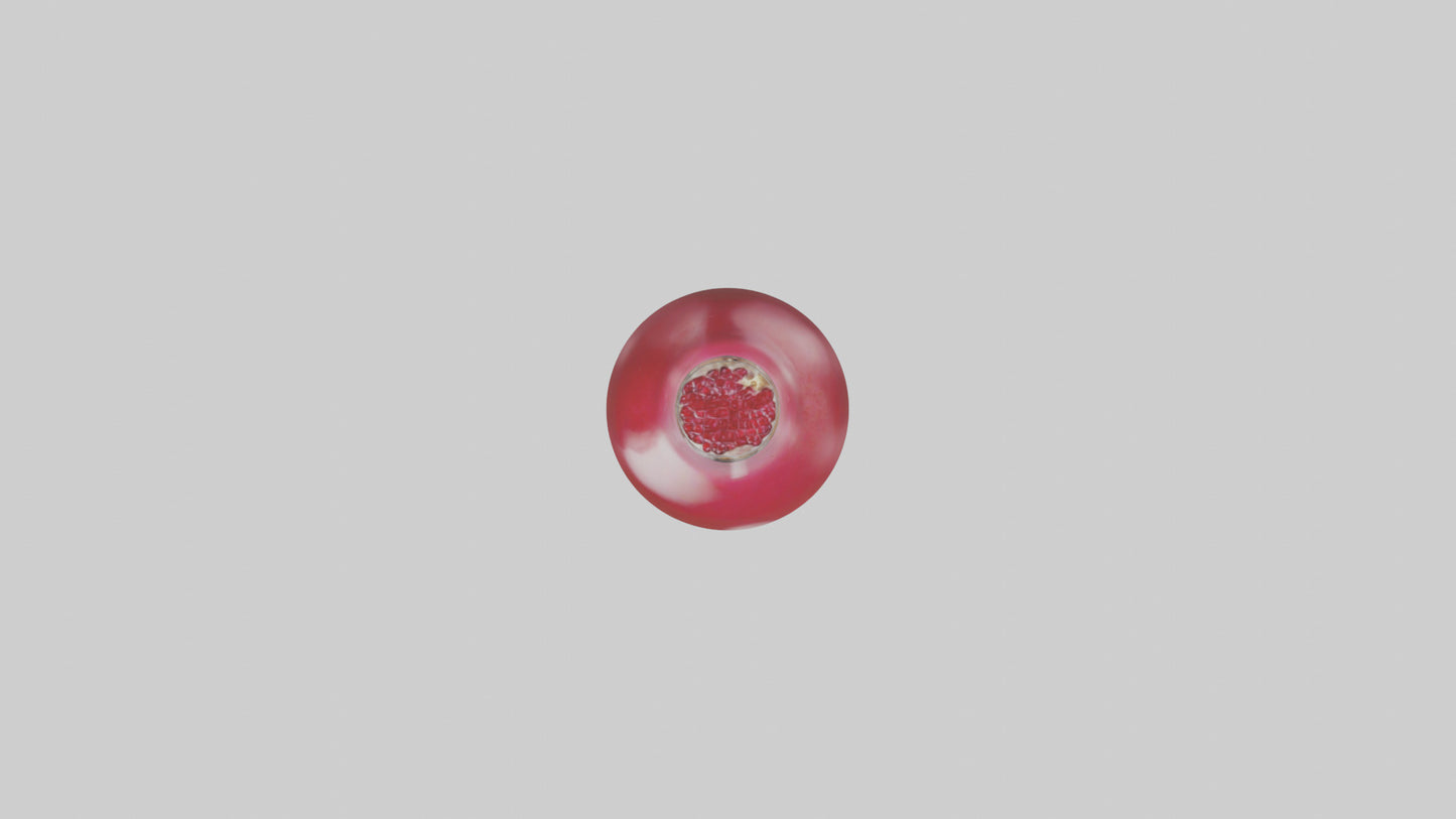Pomegranate juice model VR / AR / low-poly