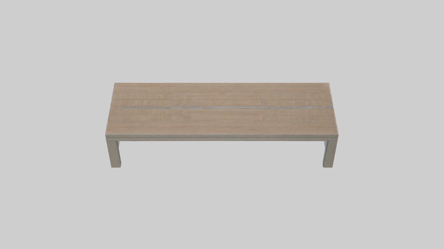 3D model Poolside Table model VR / AR / low-poly