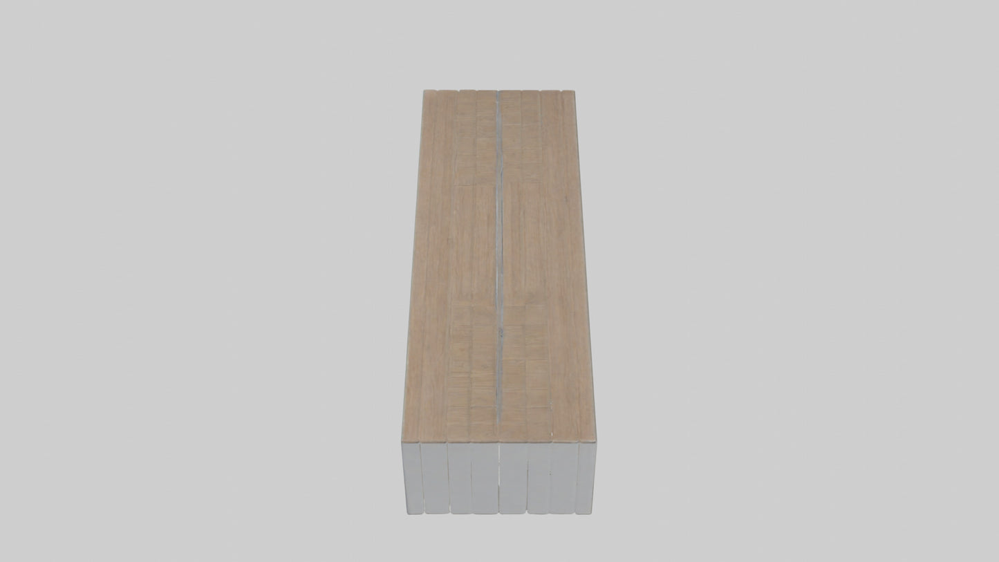 3D model Poolside Table model VR / AR / low-poly