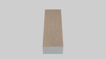 3D model Poolside Table model VR / AR / low-poly