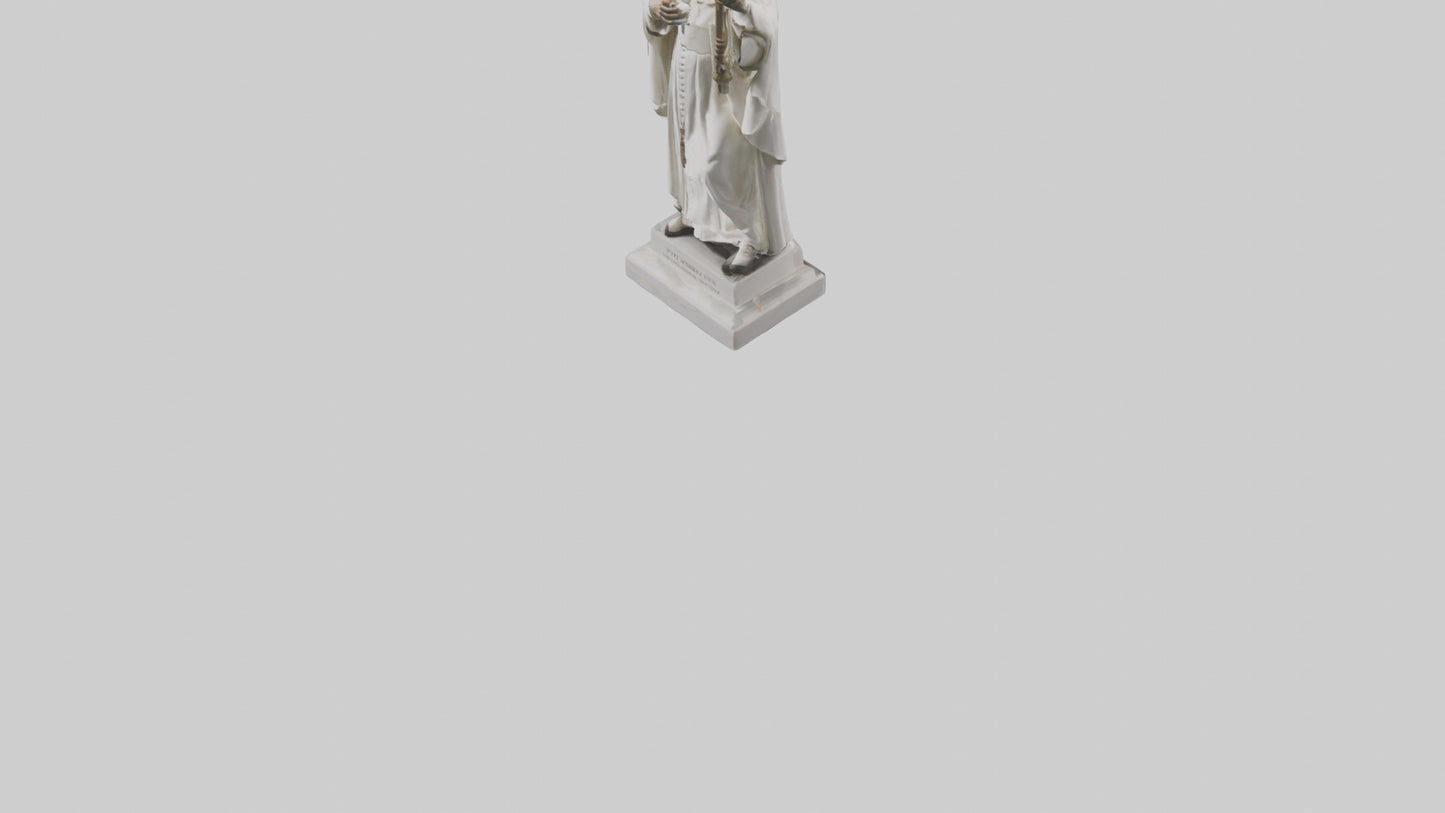 3D model Pope Memorial statue model VR / AR / low-poly